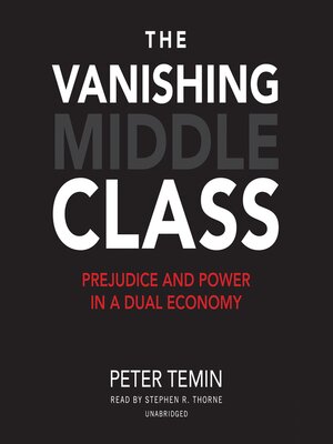 cover image of The Vanishing Middle Class